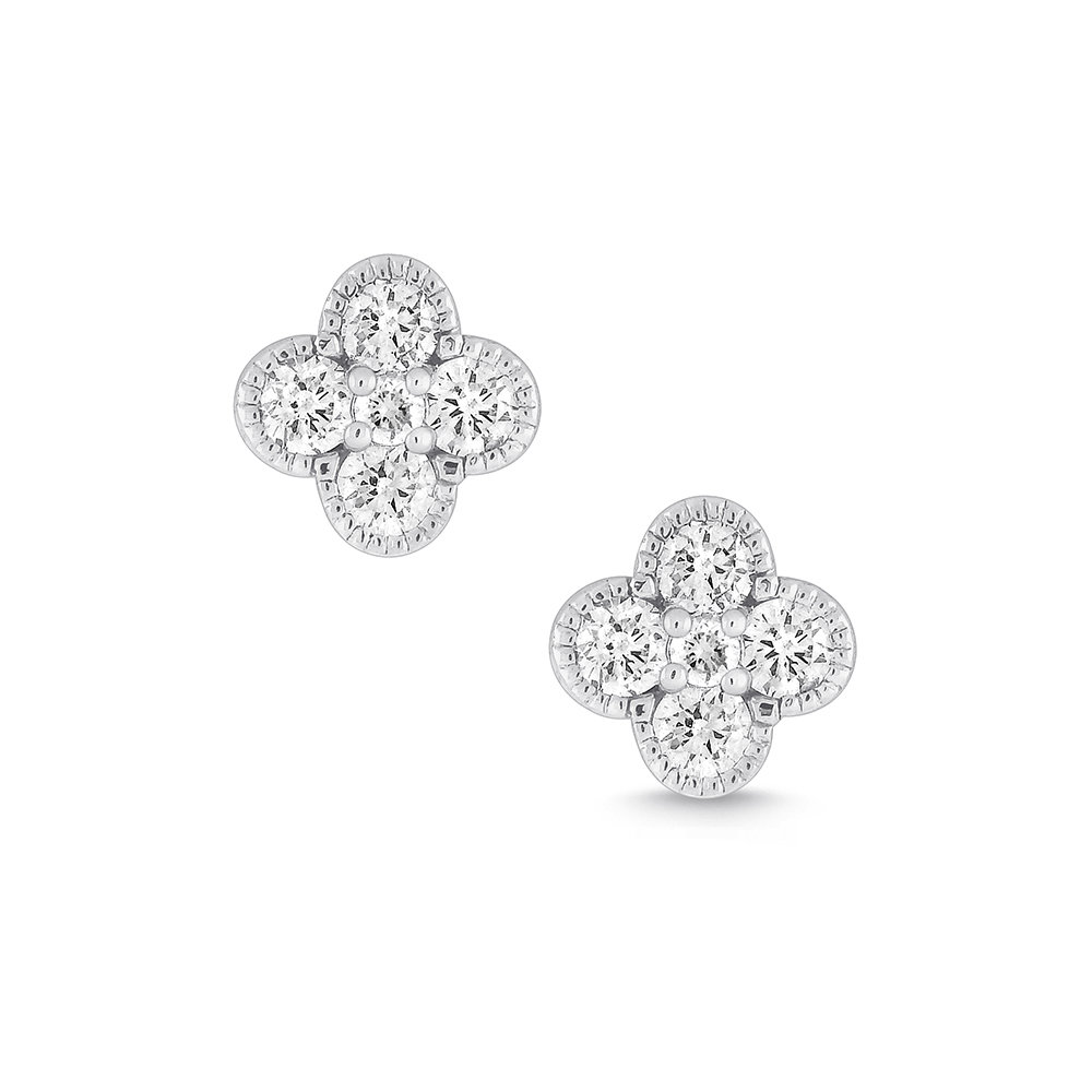 Clover Diamond Earrings